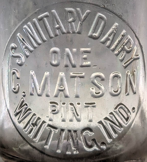 Sanitary Dairy - C. Matson - Whiting, Lake County